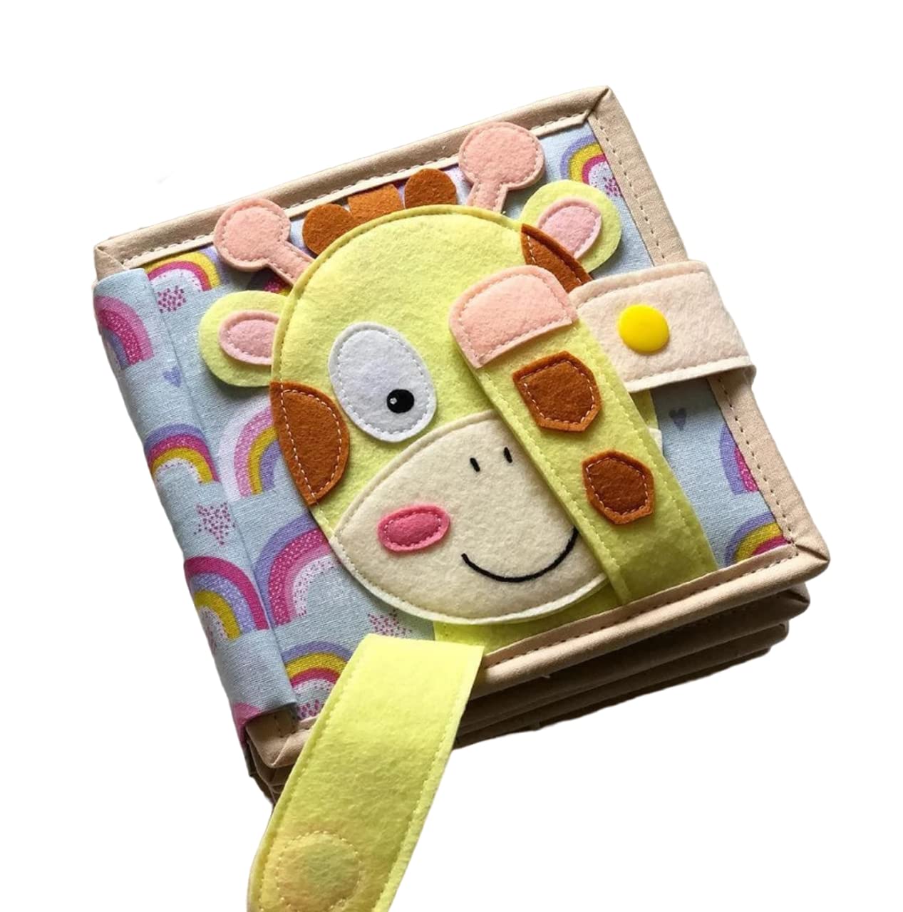 Handmade Animals Quiet Baby Book for Fine Motor Skills 1