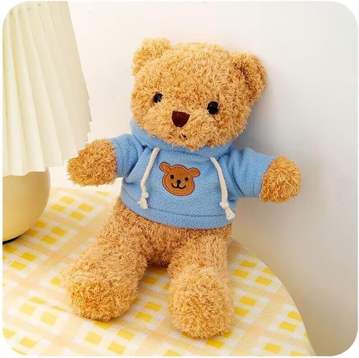 YUKOUQIAN Cute Blue Bear Plush Toy 118 Inches