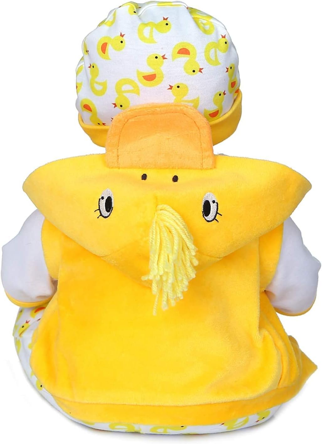 MAIHAO Reborn Baby Doll Clothes 5pcs Set Yellow Duck
