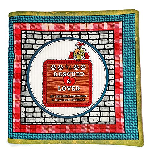 Rescued and Loved Soft Cloth Book for Baby 1