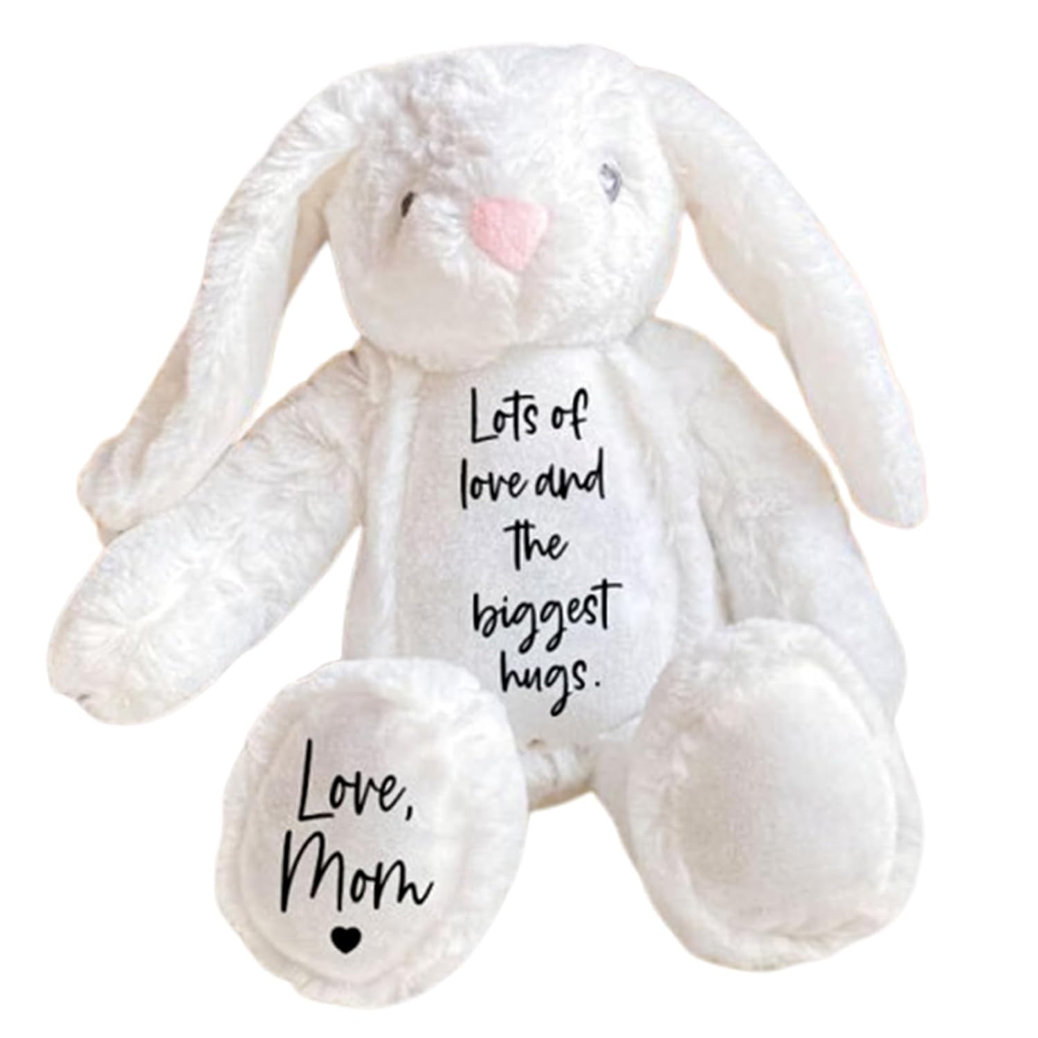Personalized Plush Bunny with Name Keepsake