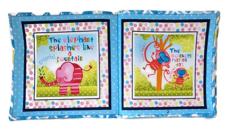 Chomp Stomp Tweet Soft Cloth Book for Babies