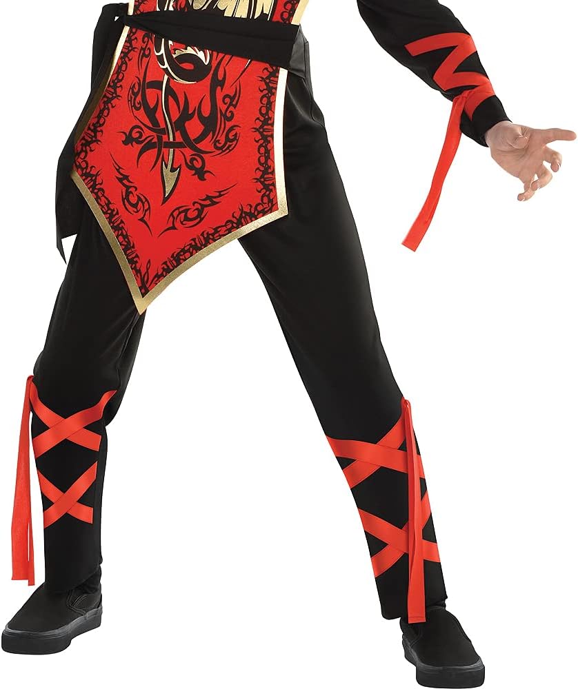 Amscan Ninja Assassin Costume for Kids 14-16