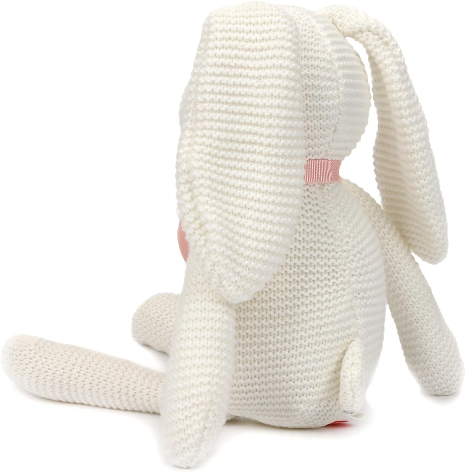 FLUFFYFUN Organic Baby White Bunny Stuffed Animal 71