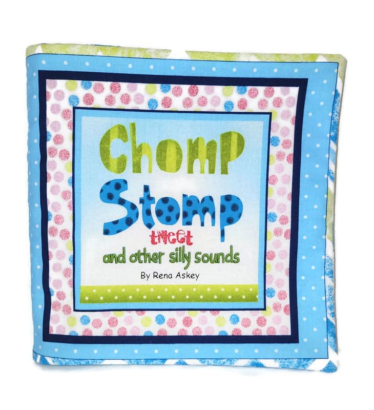 Chomp Stomp Tweet Soft Cloth Book for Babies