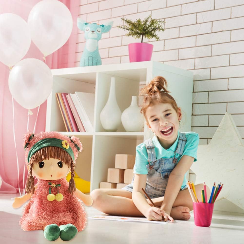 Plush Baby Doll Girl - 177 Inch Soft Cuddle Ragdoll for Kids