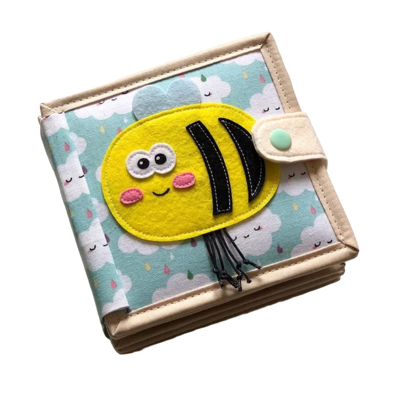 Quiet Baby Book with Animals and Colors