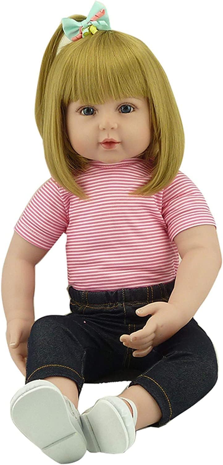 iCradle 18 Inch Reborn Baby Girl Doll Realistic Handmade Toy