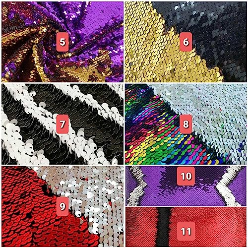 Reversible Sequin Sensory Board - Mermaid Fabric 1