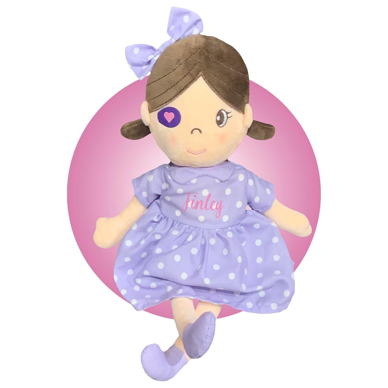 Kikilishop 14 Inch Eye Patch Doll for Kids