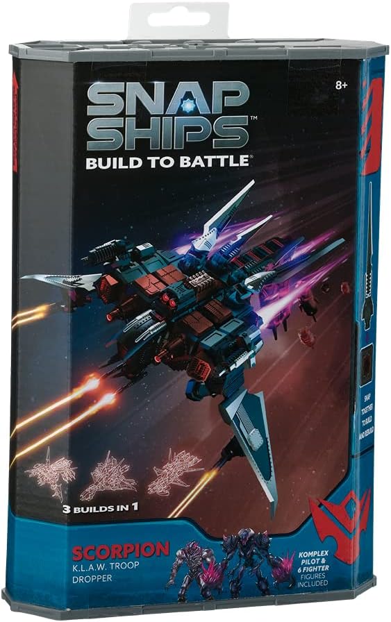 Scorpion KLAW Troop Dropper Building Toy for Ages 8