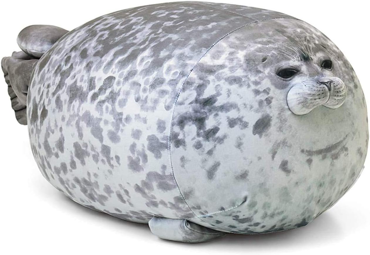 MerryXD Chubby Blob Seal Pillow Medium 176 Inch Plush Toy