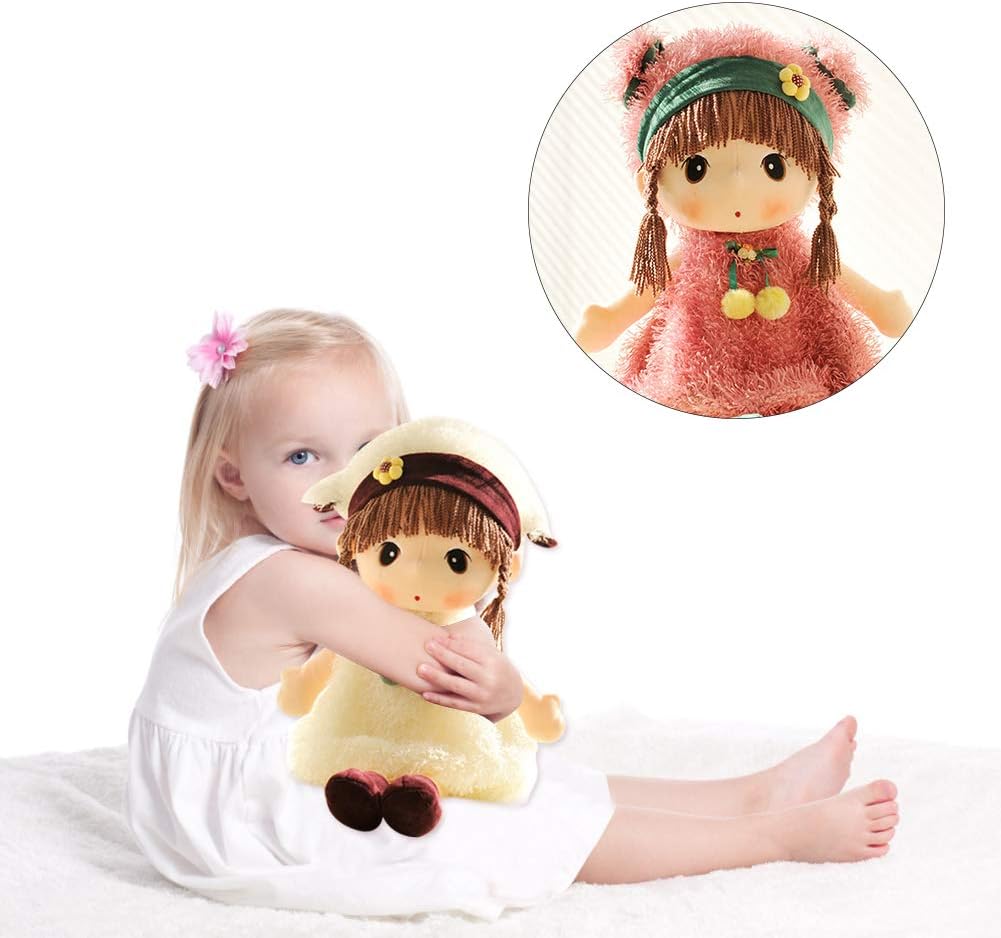 Plush Baby Doll Girl - 177 Inch Soft Cuddle Ragdoll for Kids