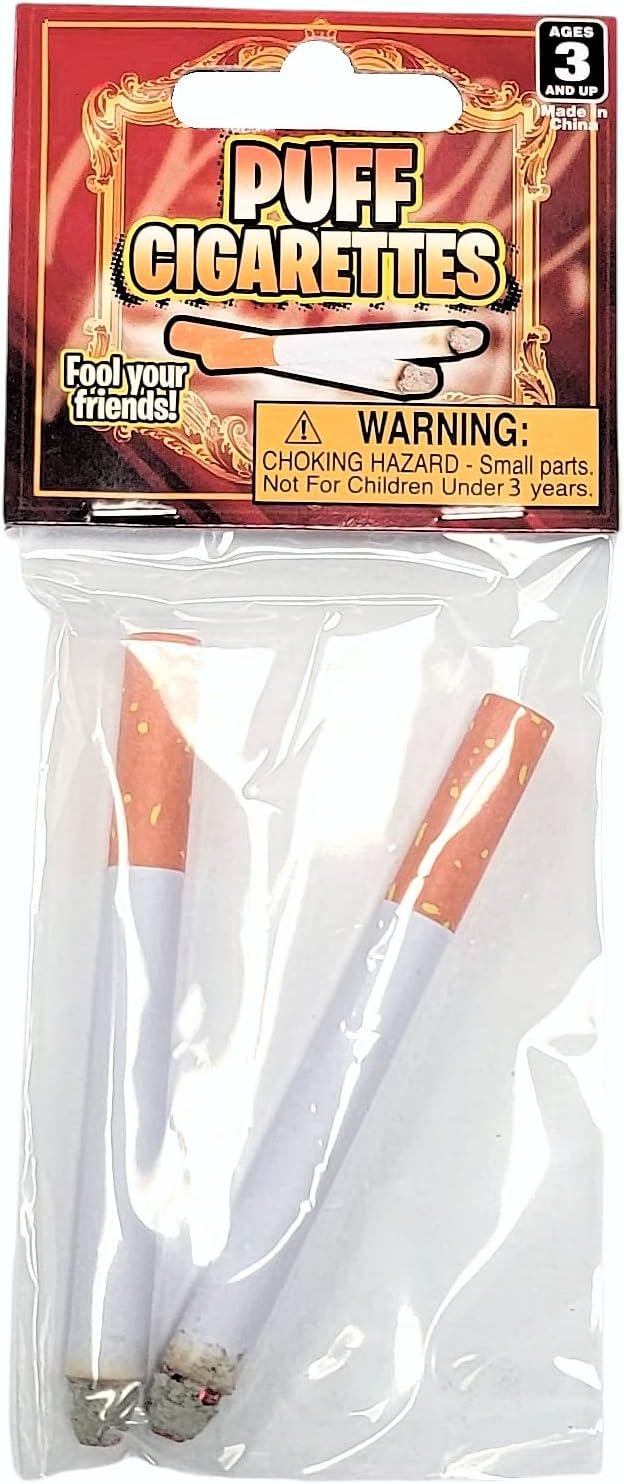 Realistic Fake Puff Cigarettes 35 24 Pack Prank Toy