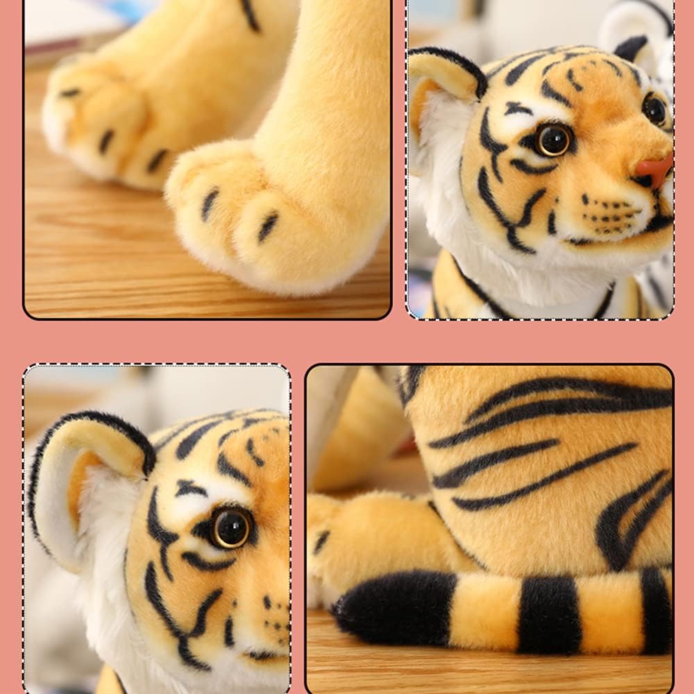 GUDVES Yellow Tiger Plush Stuffed Animal 1