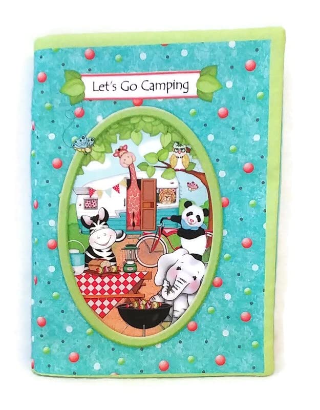 Lets Go Camping Cloth Book for Kids