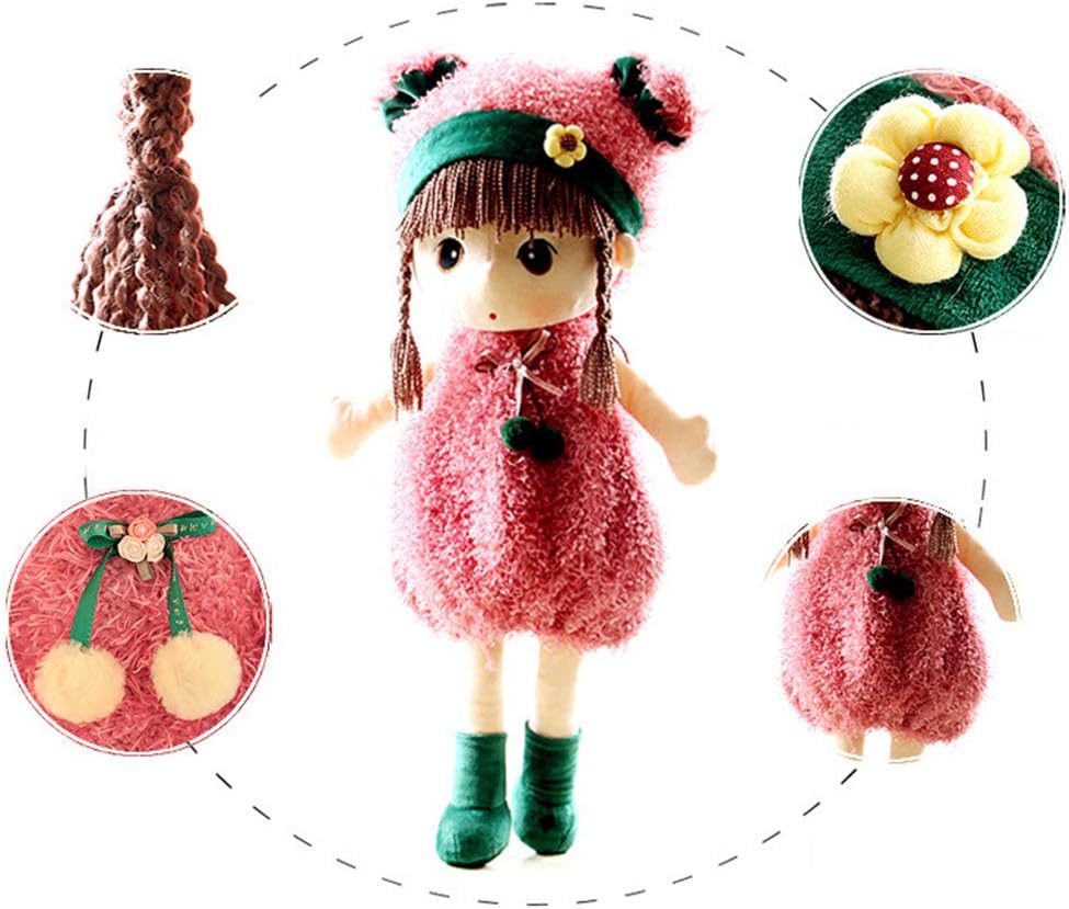 Plush Baby Doll Girl - 177 Inch Soft Cuddle Ragdoll for Kids