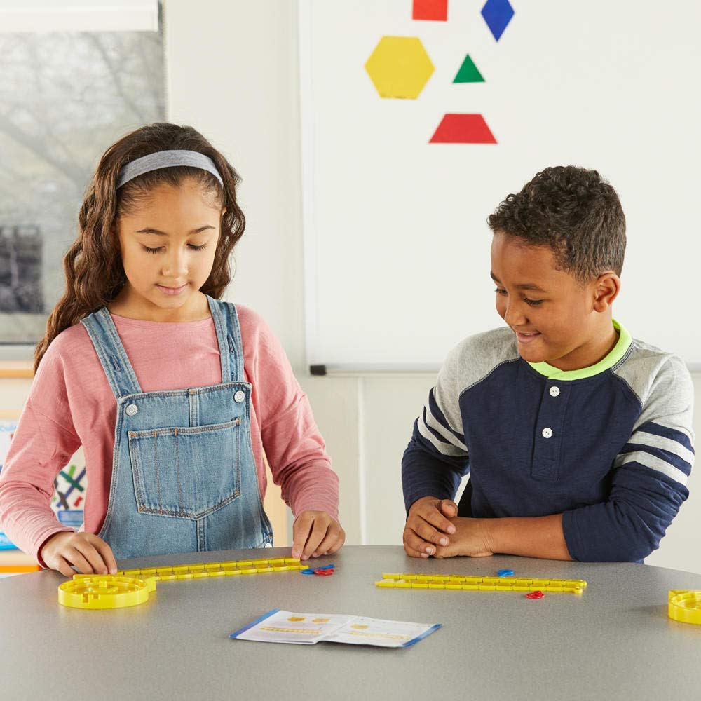 Hand2Mind NumberLine Clock Set of 6