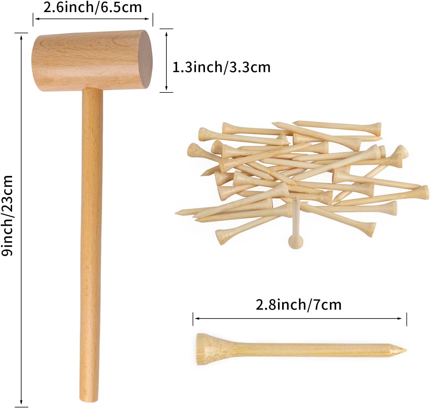 Wooden Mallet Hammering Toy for Kids