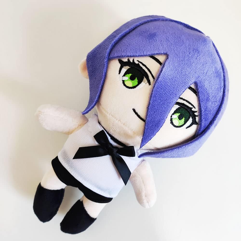 JCvCX Purple Hair Anime Girl Plush Toy Figure