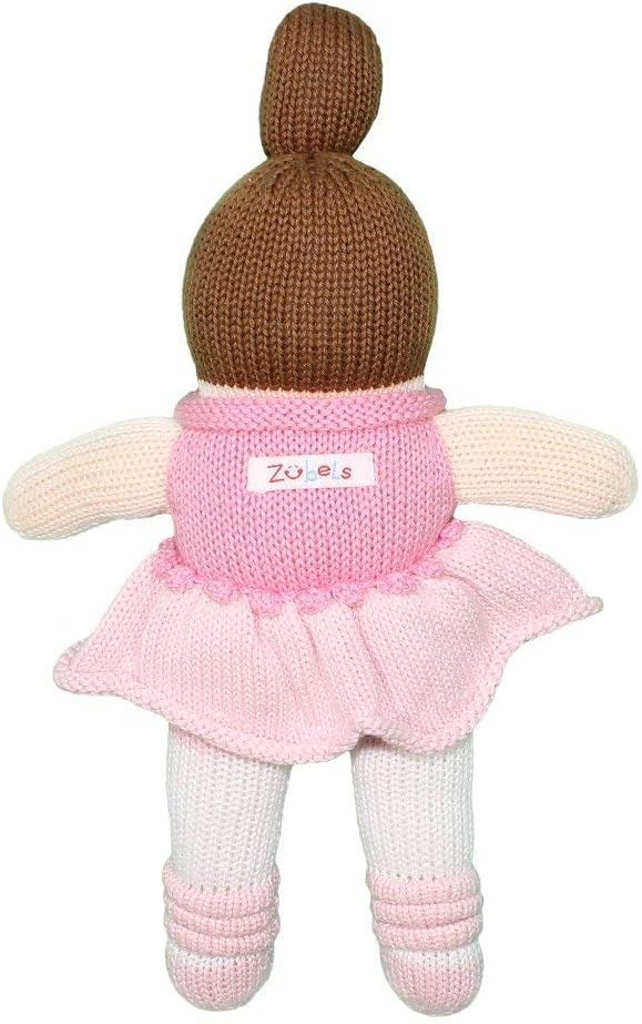 ZUBELS Baby Girls 12-Inch Plush Bella The Ballerina Toy