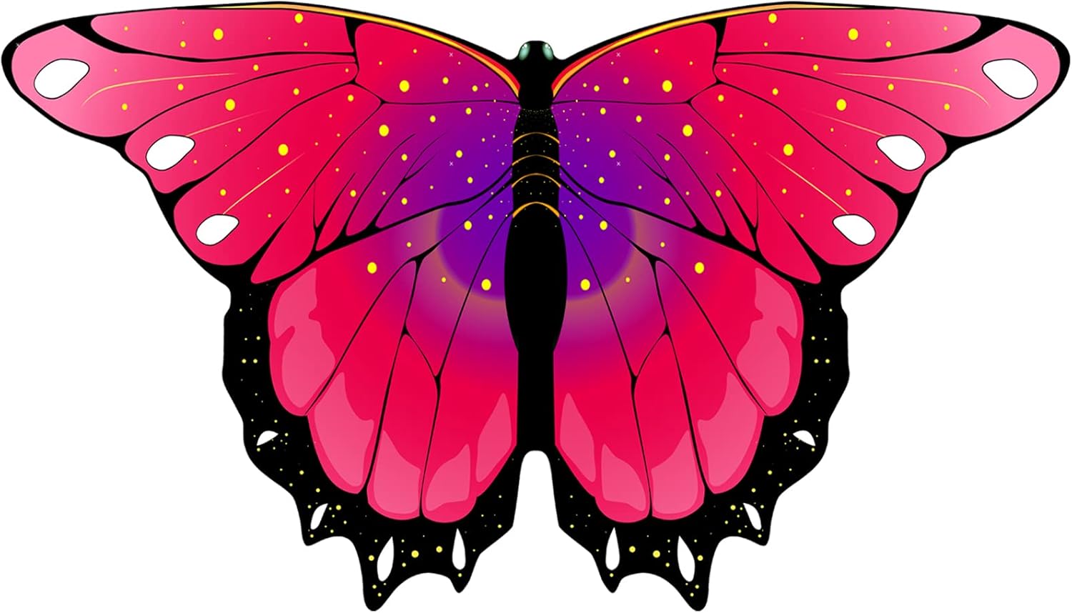 iROLEWIN Butterfly Wings for Kids Costume Play Toy