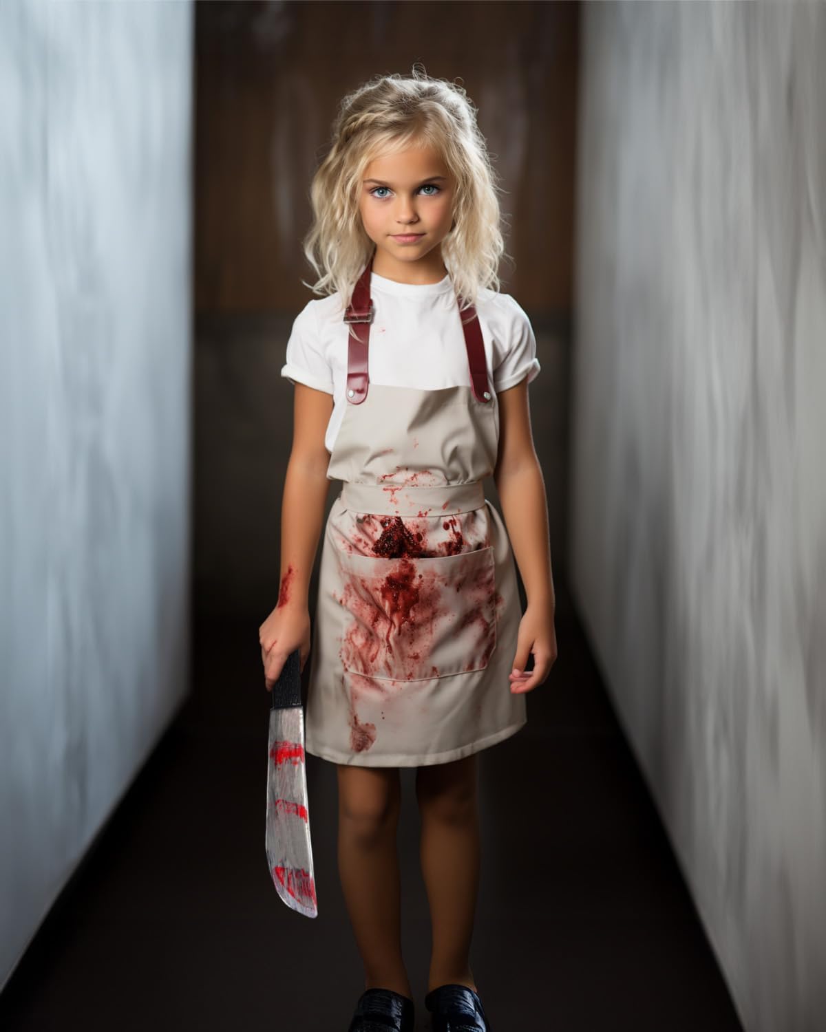 Bloody Butcher Knife Halloween Costume Prop