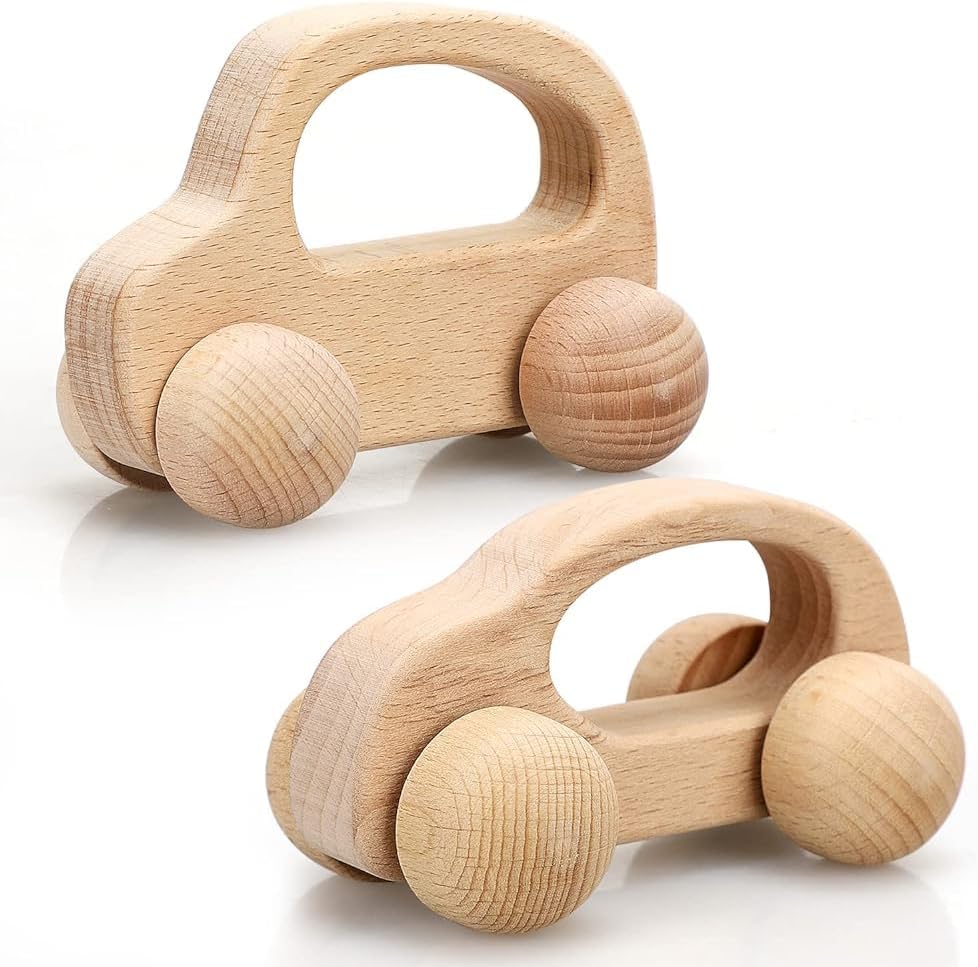 TOY Life Wooden Toy Car for Babies 0-12 Months