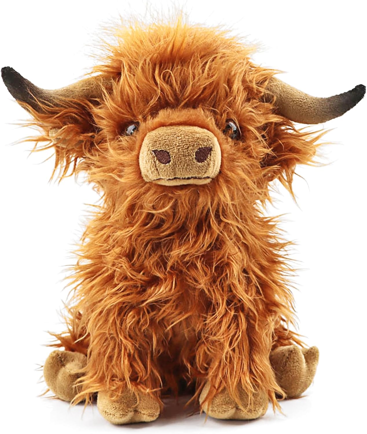 Toaje Highland Cow Plush Toy Realistic 108 Inch Stuffed Animal