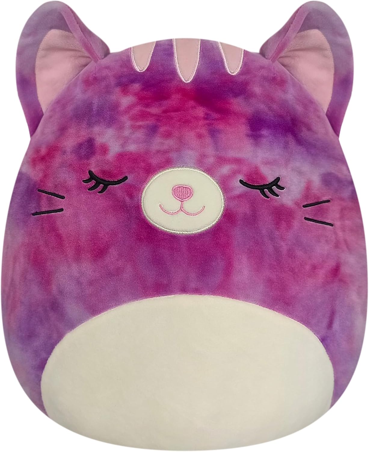 Squishmallows 14-Inch Tie Dye Cat Caeli - Collectible Plush