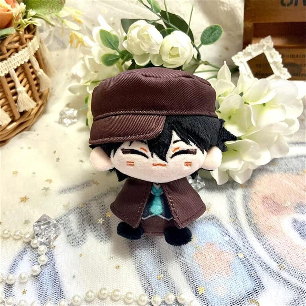 KILA MILA Anime Plush Doll Dazai Osamu Mini Pendant Keychain