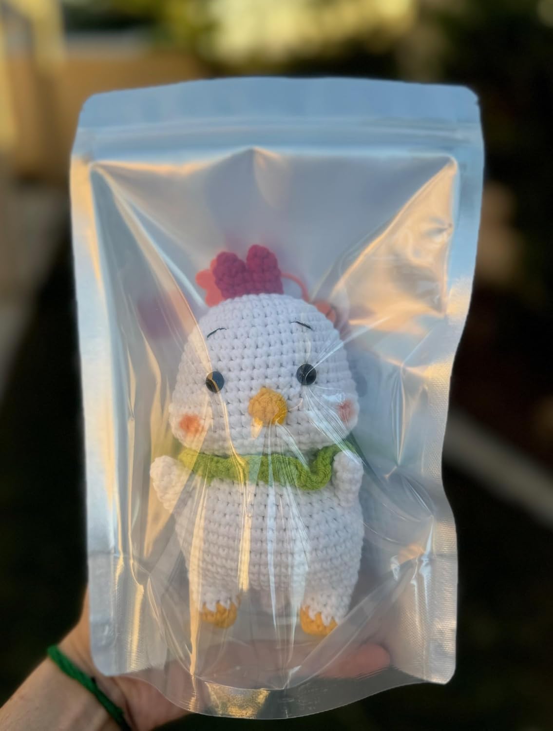 Handmade Crochet Baby Chick Stuffed Animal