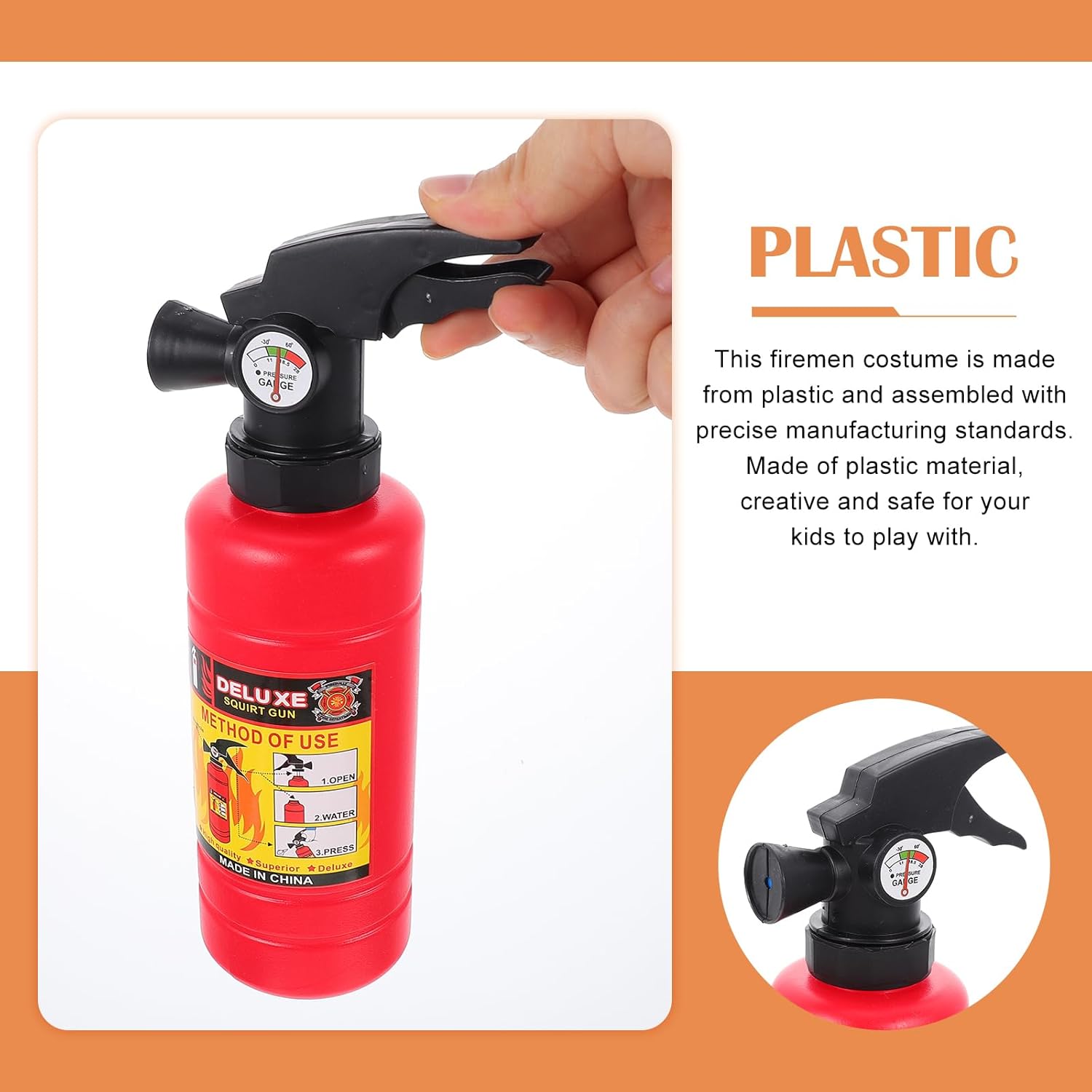TOYANDONA Firefighter Toy Set for Kids
