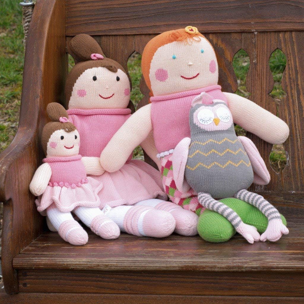 ZUBELS Baby Girls 12-Inch Plush Bella The Ballerina Toy
