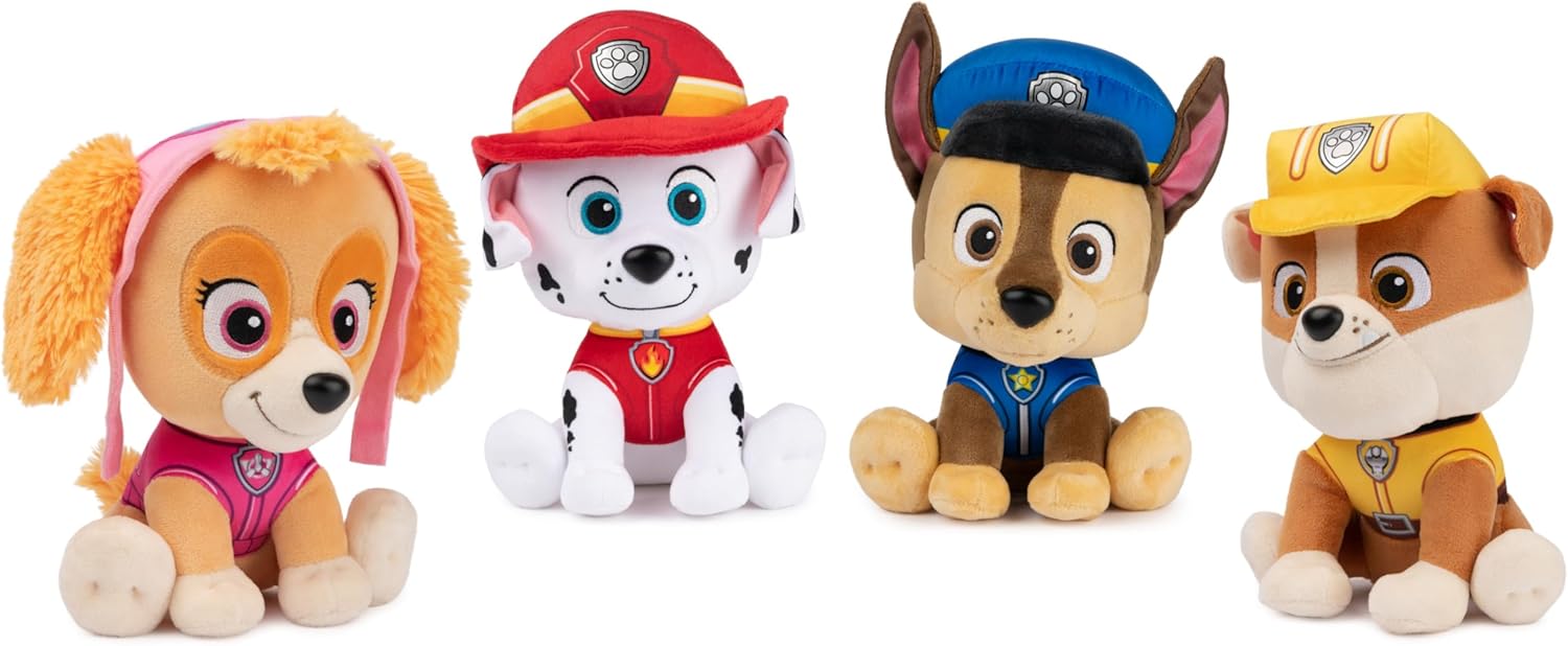 GUND PAW Patrol Rubble Plush Toy 9 Inches