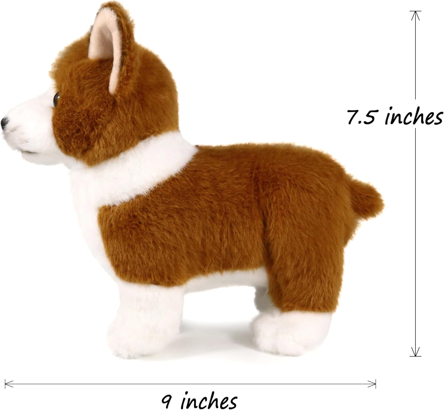Ice King Bear Corgi Plush Stuffed Toy 9 Inches 1