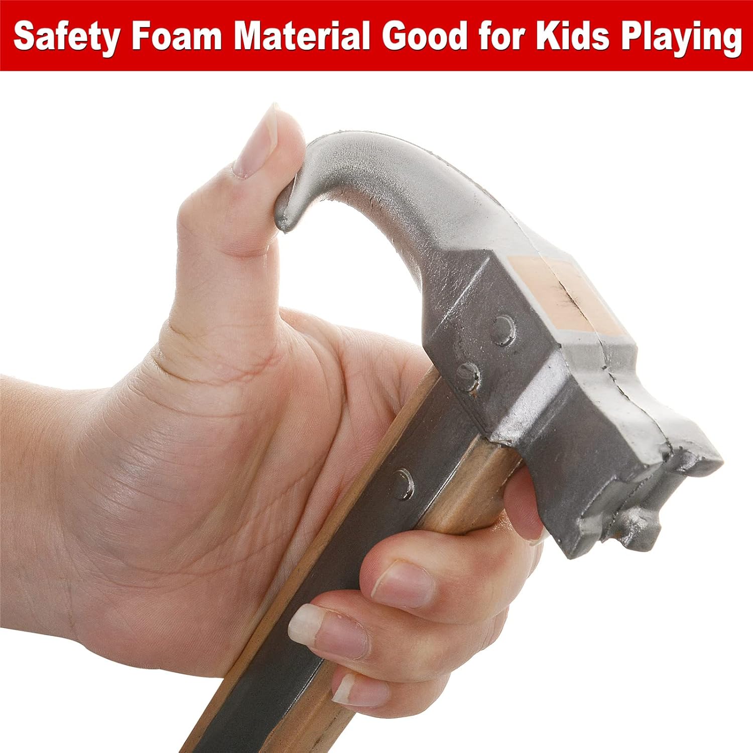 PARTYGEARS Foam Hammer for Kids - Safe Durable Pounding Toy