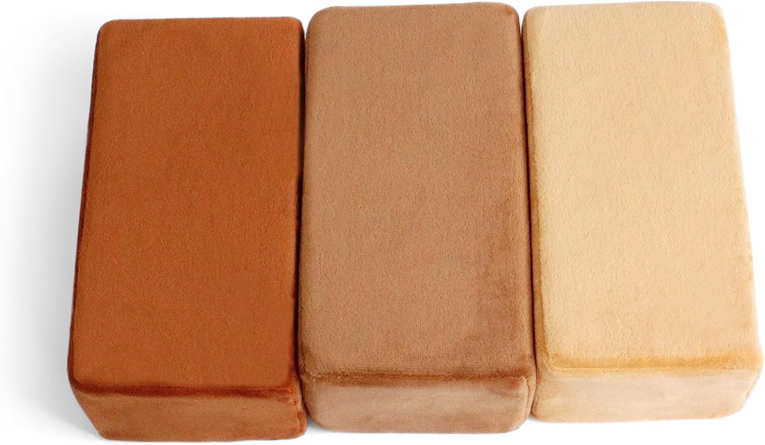 Plush Blocks Desert Set of 24 - Safe Foam Blocks for Kids