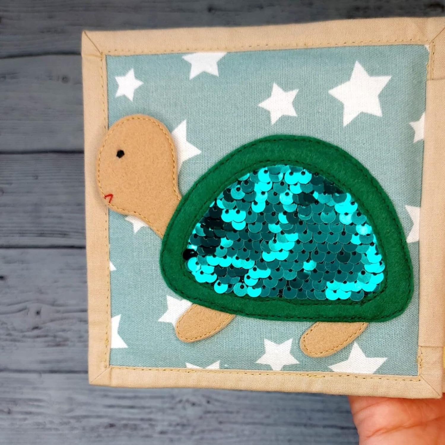 Quiet Baby Book Felt Toy for Fine Motor Skills