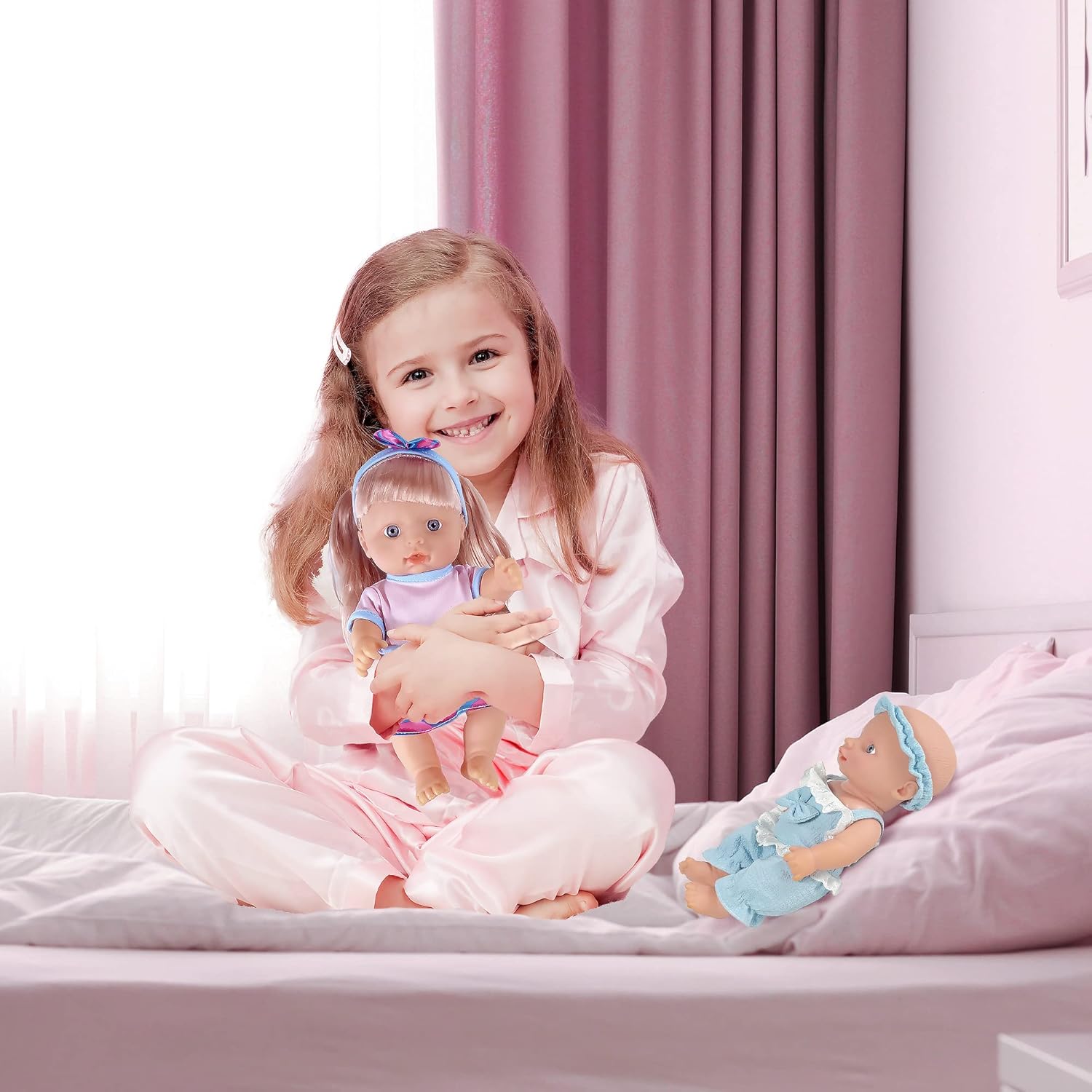 WONDOLL 19Pcs Baby Doll Clothes Costumes for 8-10 Inch Girl