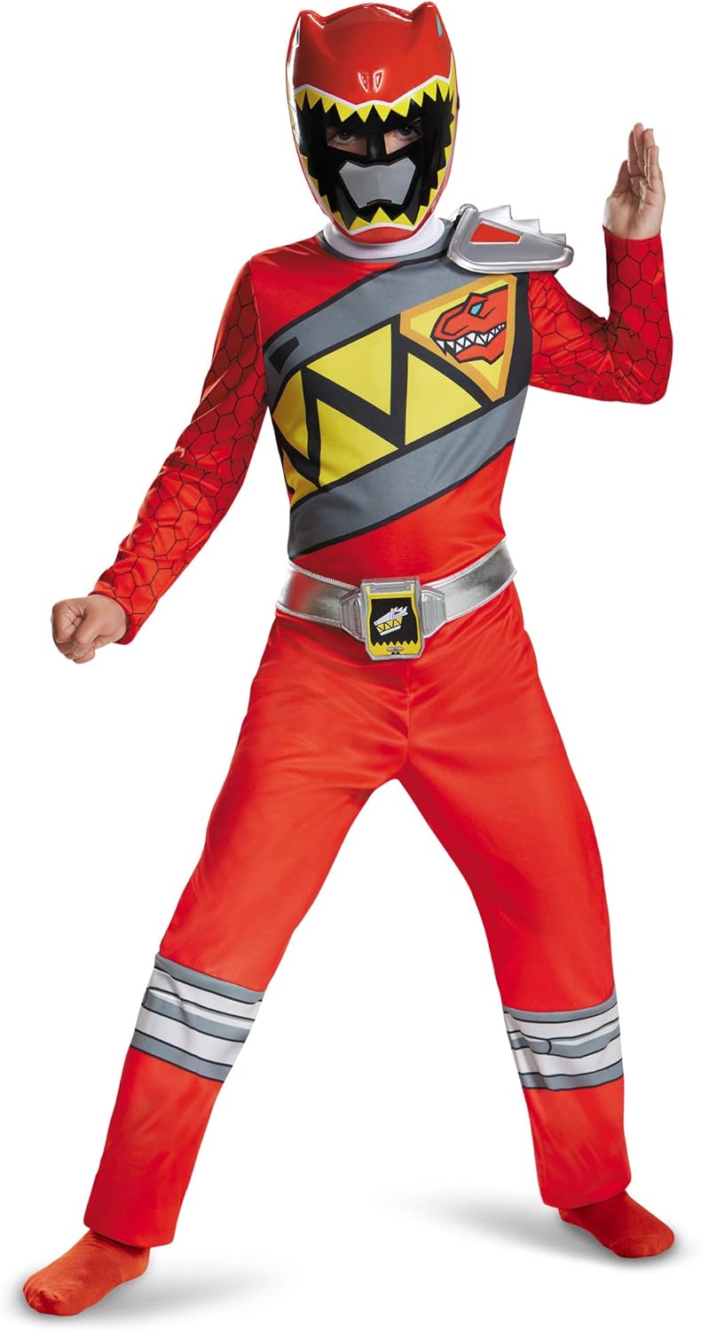 Power Rangers Dino Charge Red Child Costume