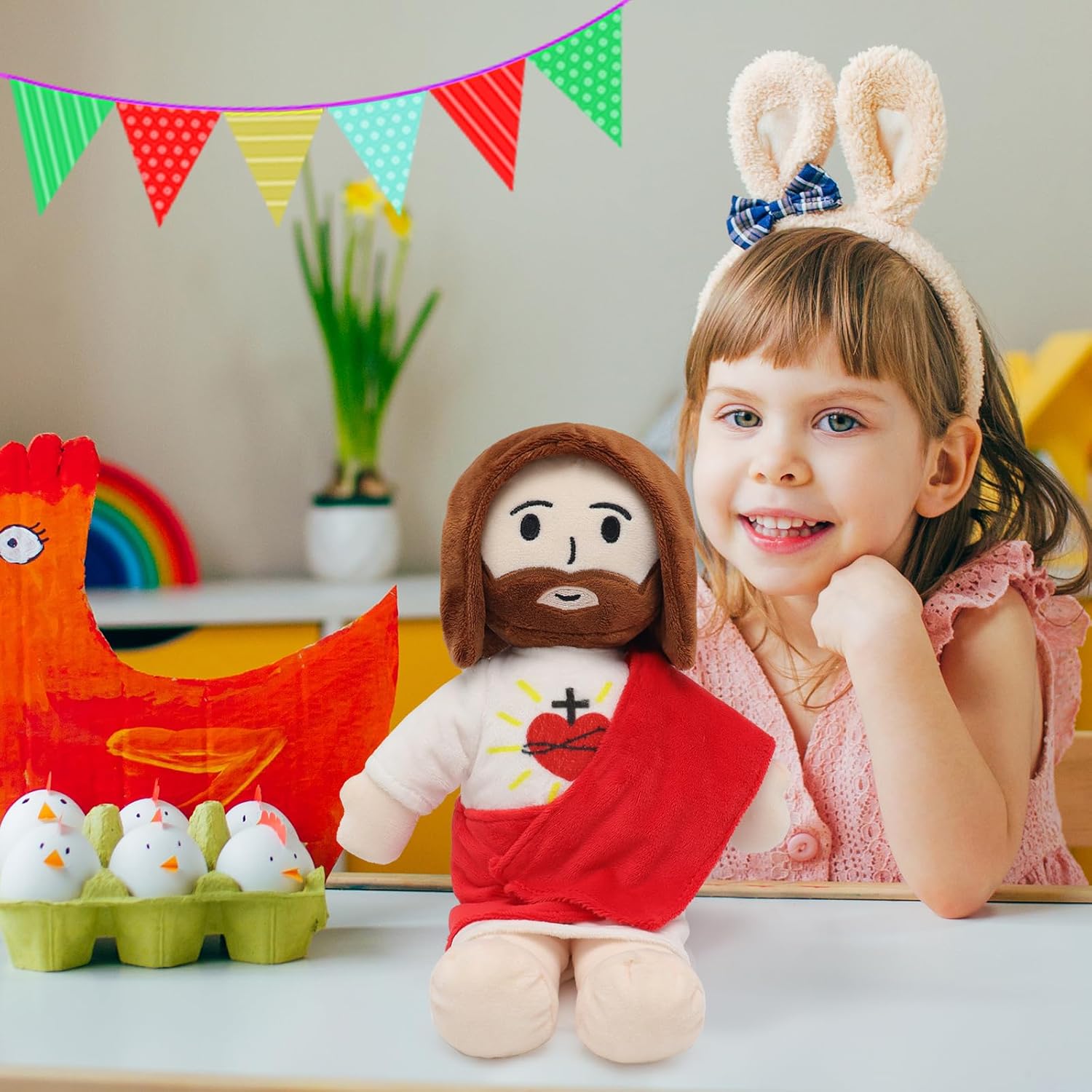13 Inch Jesus Plush Toy for Church and Easter