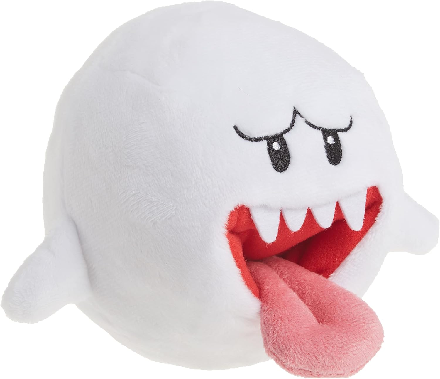 Little Buddy Super Mario Ghost Boo Plush Stuffed Toy 4 Inch