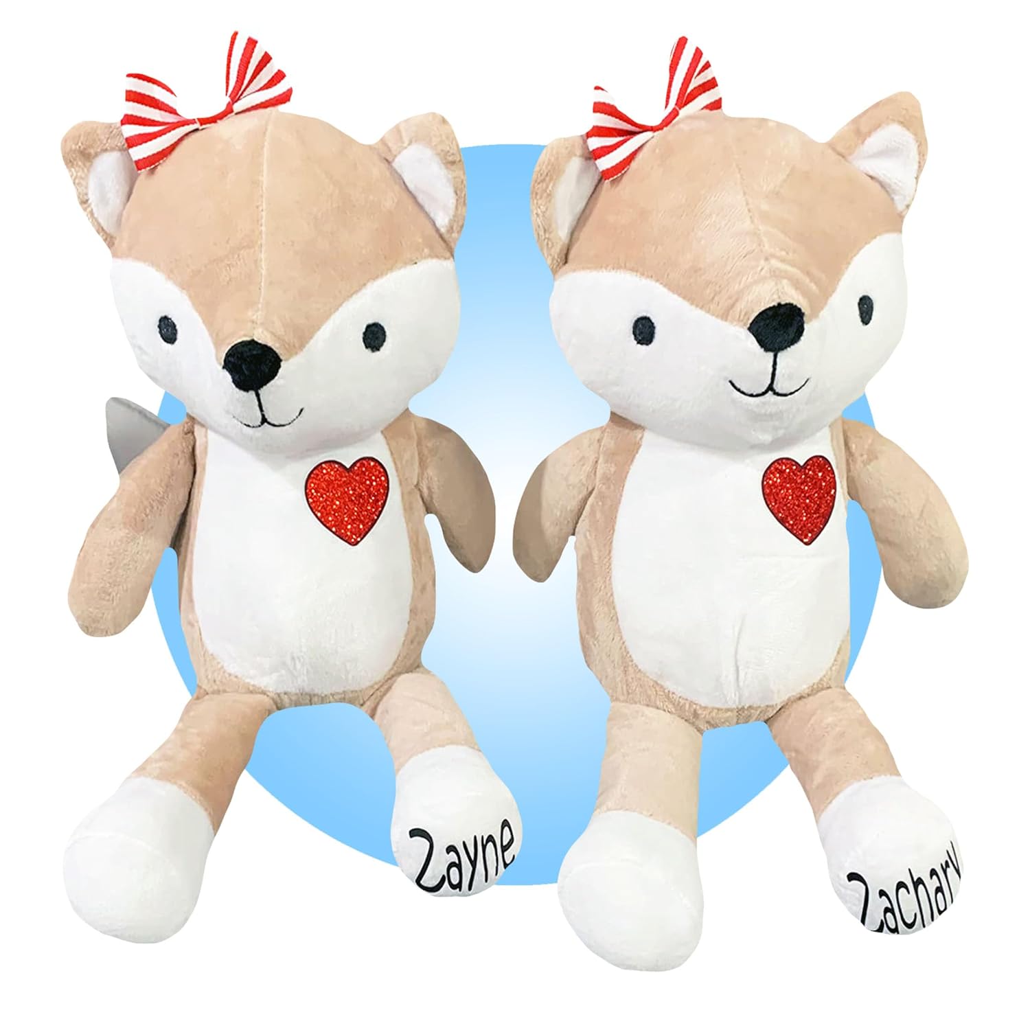 Customized 14 Fox Scar Buddy - Heart Surgery Gift for Kids