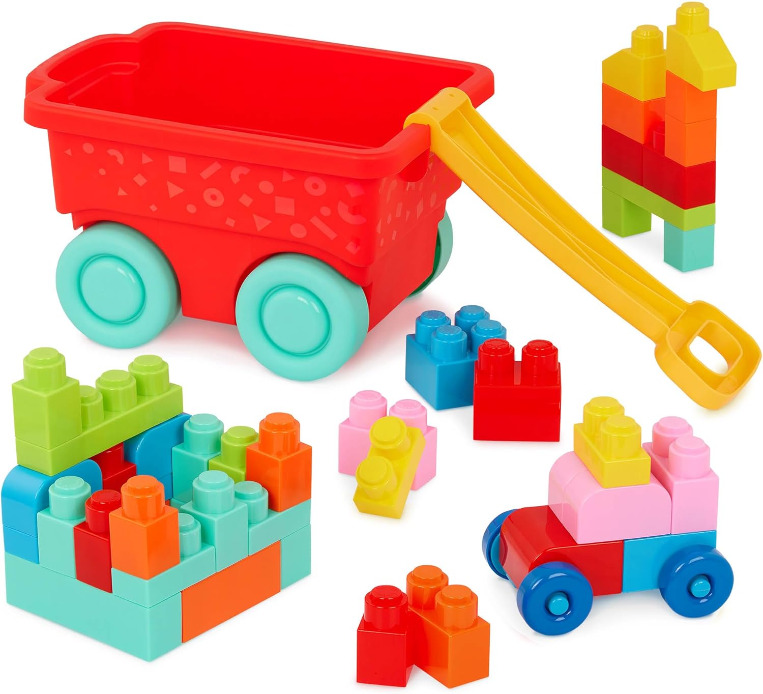 Battat Building Blocks 47Pc Brick Set for Toddlers