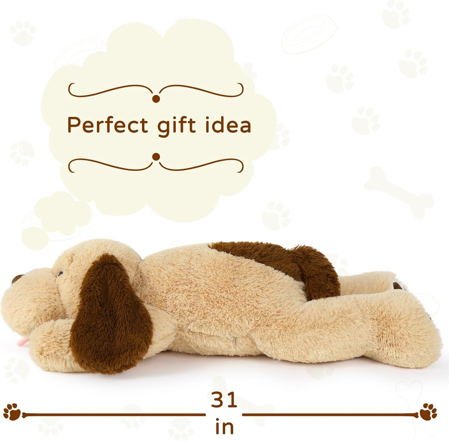 MaoGoLan Giant Dog Plush 31 Cuddly Stuffed Animal
