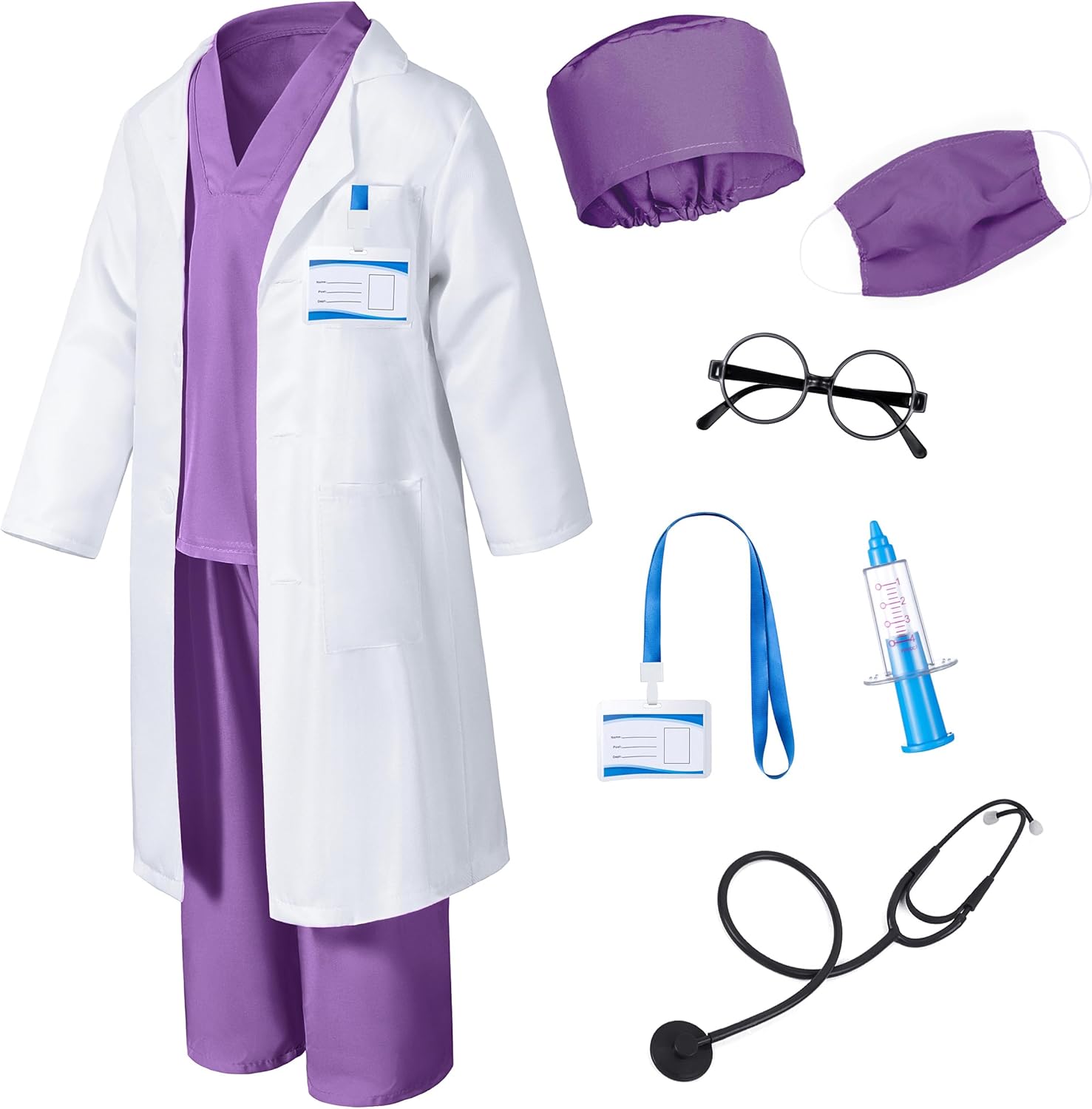 TOGROP Doctor Costume for Kids 3-12 Years 1