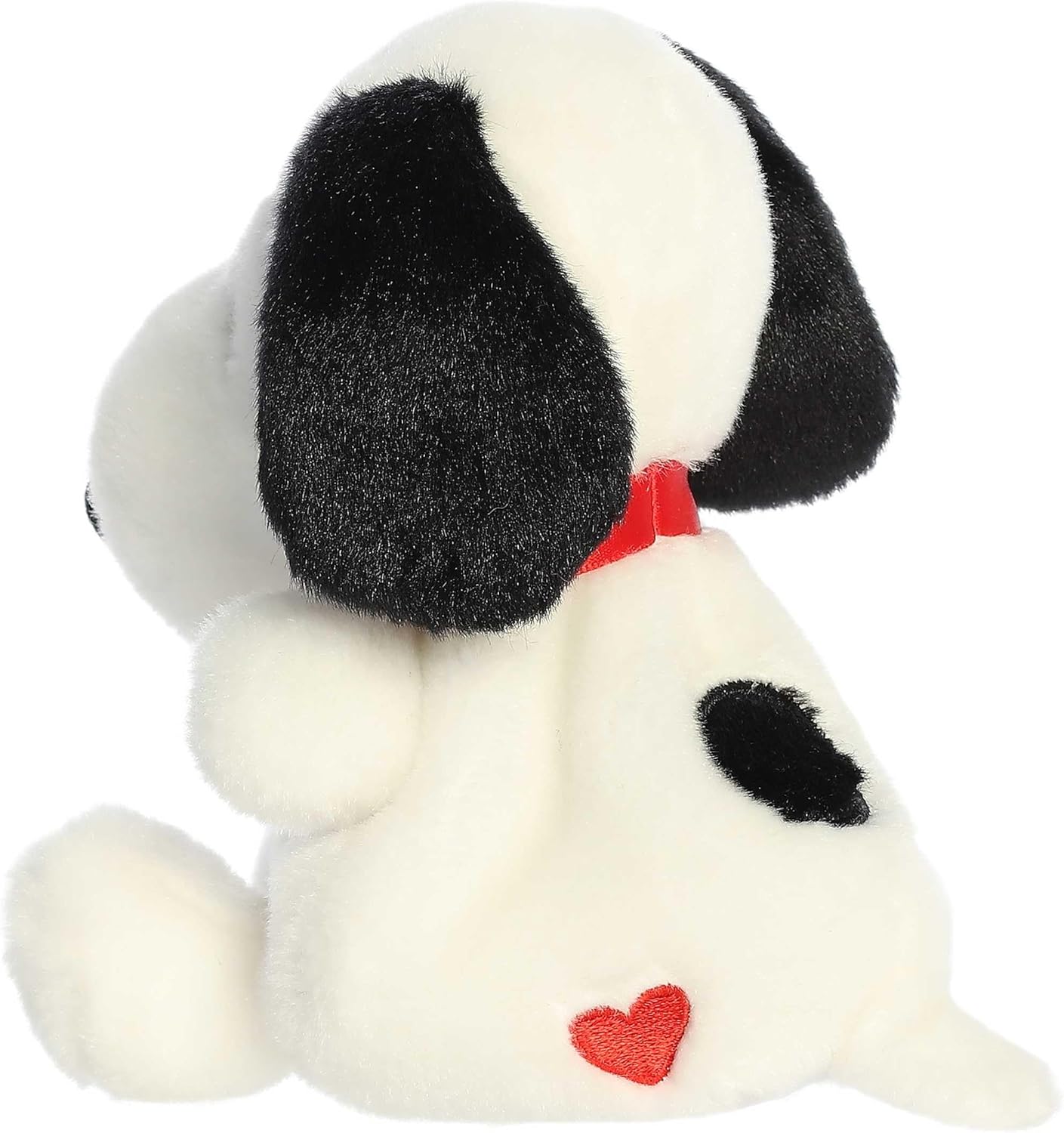 Aurora Snoopy Heart Stuffed Animal - 5 Inches White Classic