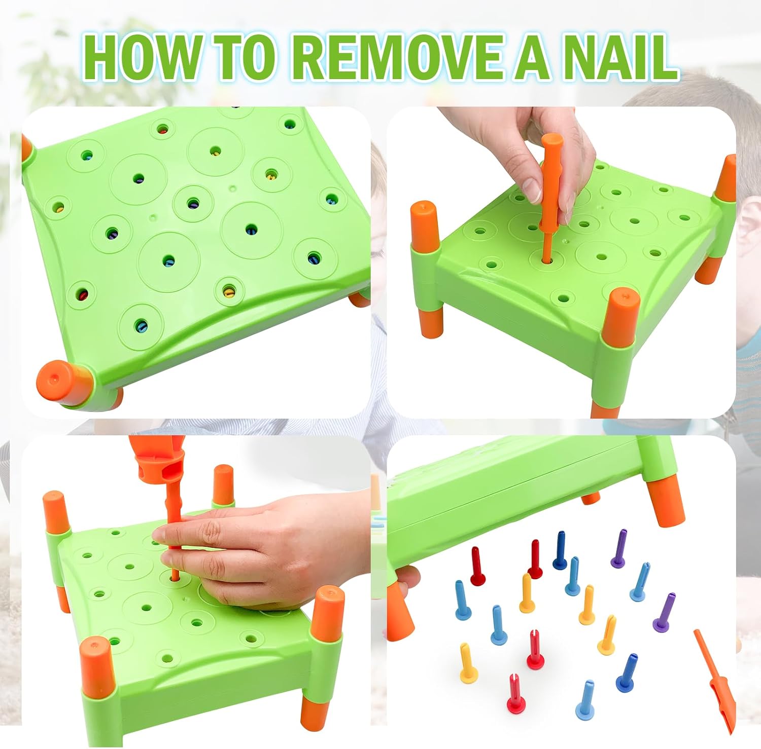 Baby Workbench Pounding Hammer Toy for Toddlers