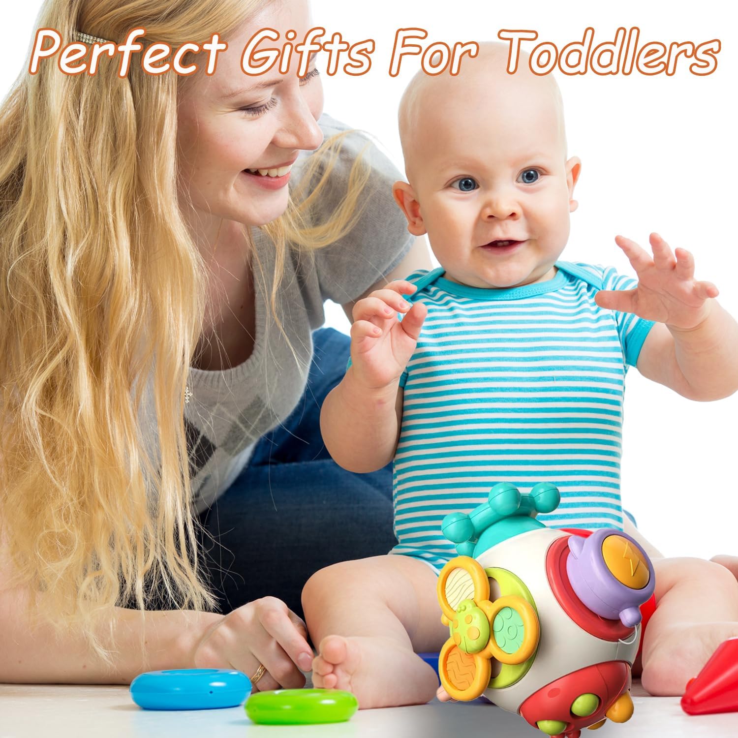 Busy Cube Montessori Toy for 18M Toddlers